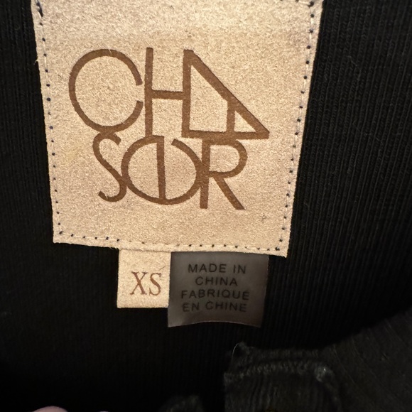 Chaser Black Ribbed Top size XS - Picture 5 of 5